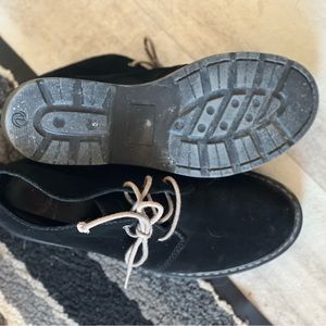 Suede ankle boots desert shoe